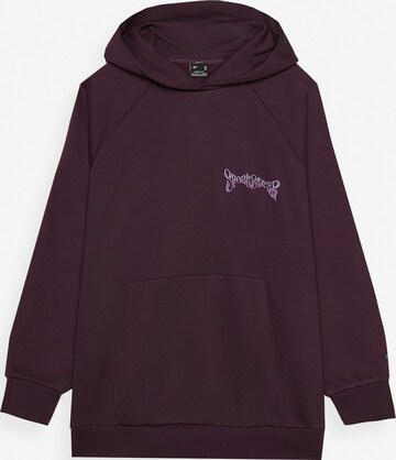 4F Спортивный свитшот в Лиловый: спереди