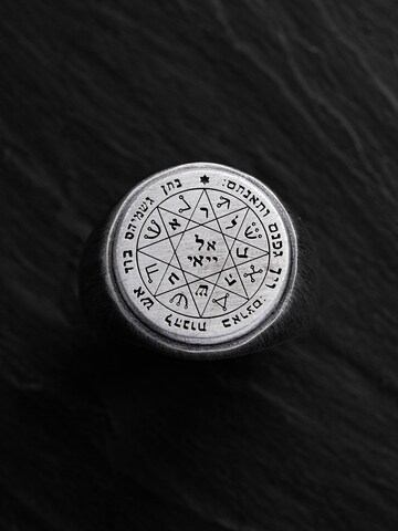 REYTEL Ring 'SEAL OF SOLOMON'‌‌‌‌‌‌ in Silber
