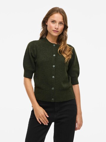 Cardigan 'VIELLIE' VILA en vert : devant