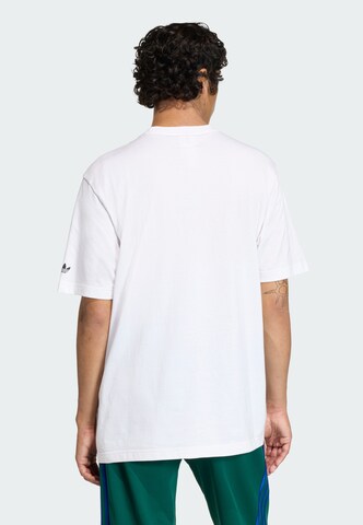 ADIDAS ORIGINALS T-Shirt 'Varsity' in Weiß