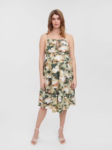 Vero Moda Maternity - Vestido en verde