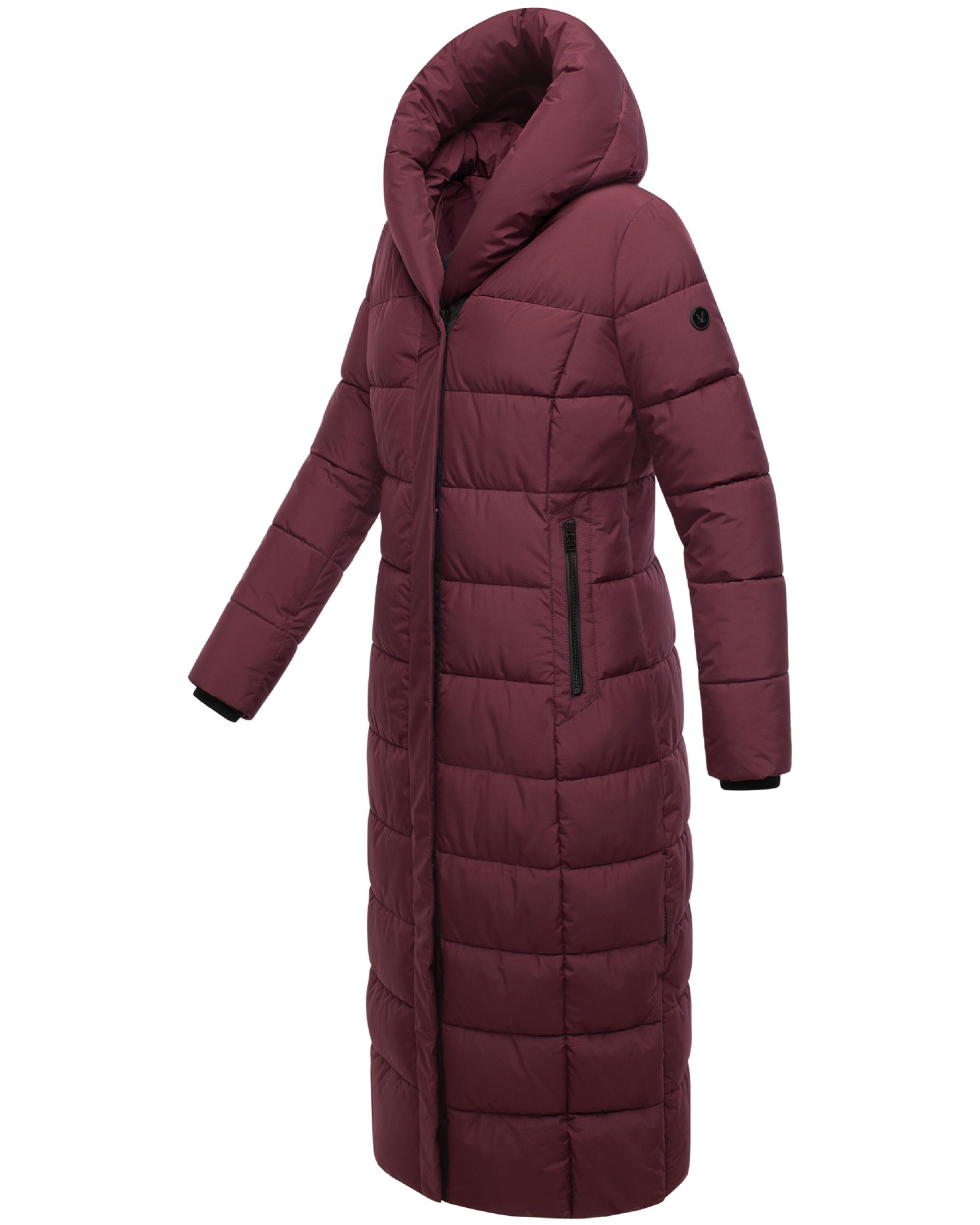 MARIKOO Winter Coat 'Pakoraa 16' in Red