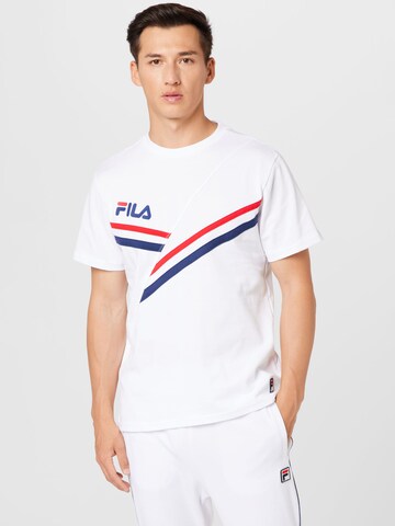 Maglietta 'Znaim' di FILA in bianco: frontale