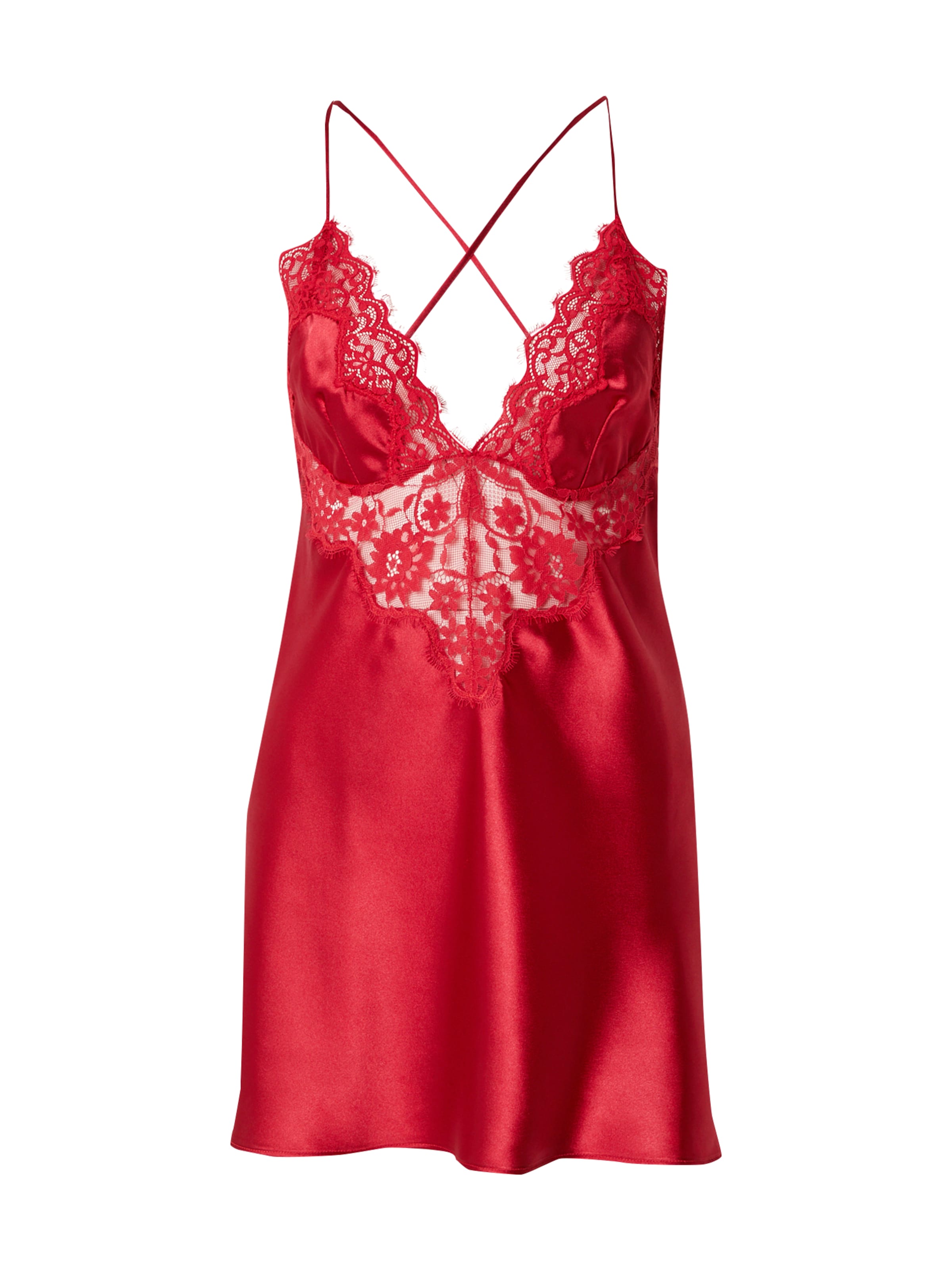 Hunkemöller Negligé &#x27;Mya&#x27; in Rood: voorkant