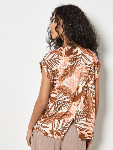 Haut ' ' Apricot en marron