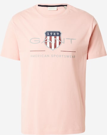 GANT T-Shirt in Pink: Vorderseite
