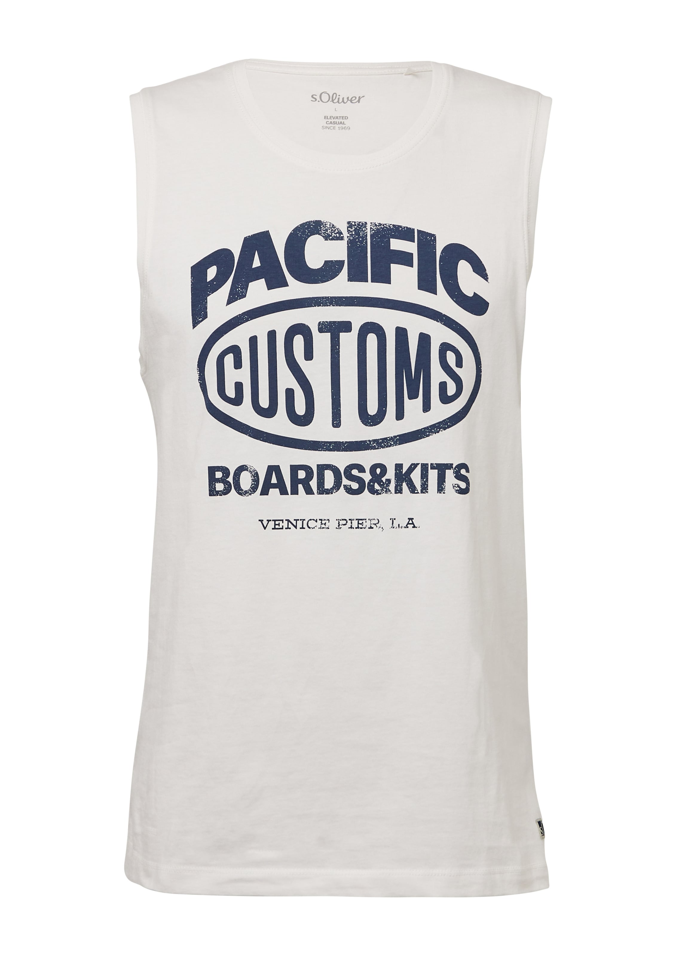 s.Oliver Top in Weiß: Vorderseite