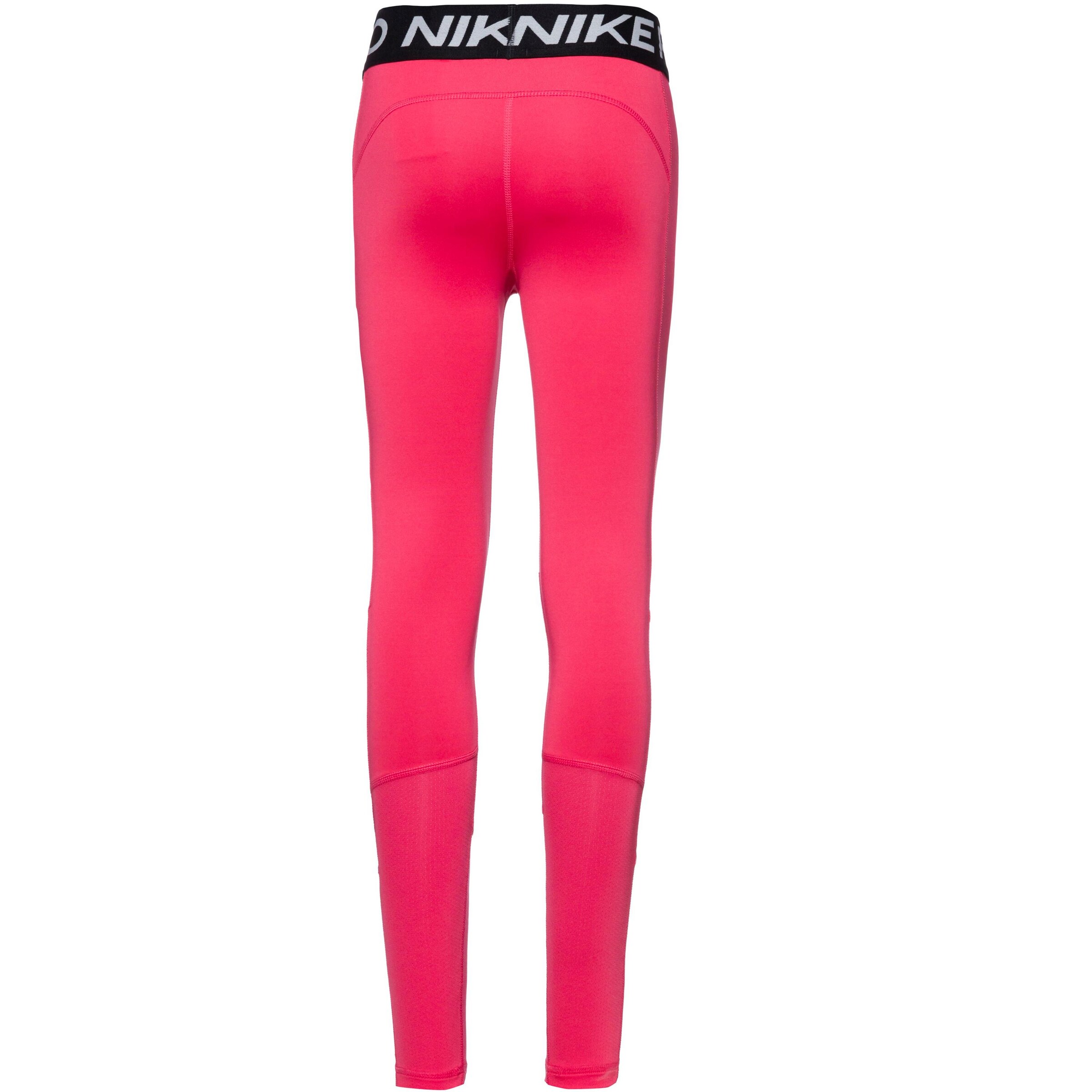 NIKE Skinny Workout Pants 'Pro' in Pink