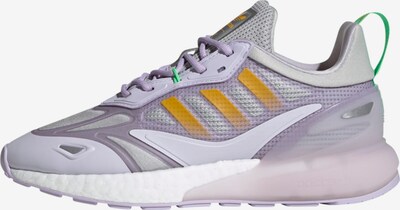 ADIDAS ORIGINALS Sneaker 'ZX 2K Boost 2.0' in gelb / grün / flieder, Produktansicht