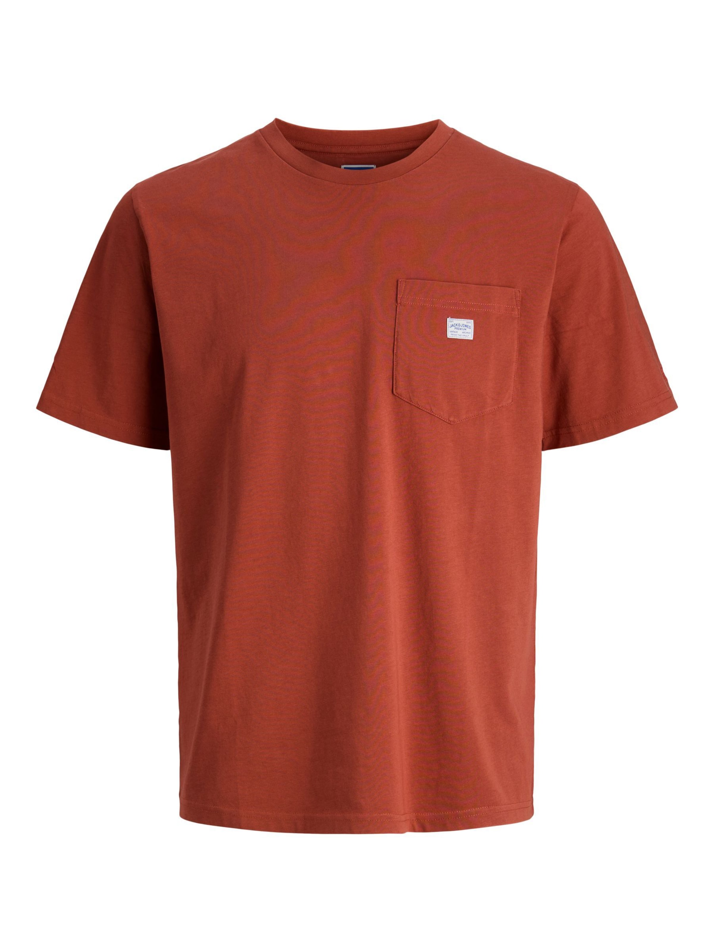 JACK & JONES Shirt 'JPRBlucaleb' in Brown: front