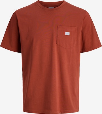 JACK & JONES Shirt 'JPRBlucaleb' in Brown: front