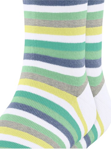 ESPRIT Socken 'Playful Stripe 2-Pack'‌‌ in Grün