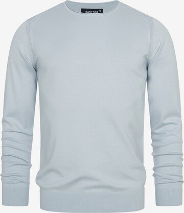 INDICODE JEANS Sweater 'Gamal' in Blue: front