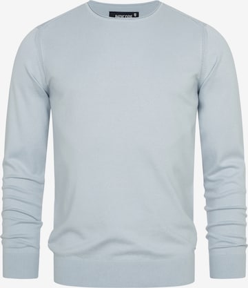 INDICODE JEANS Pullover 'Gamal' in Blau: predná strana