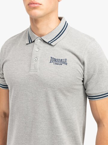 LONSDALE Poloshirt 'Markham' in Grau