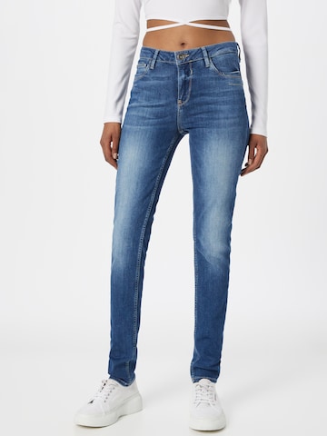 GARCIA Skinny Jeans 'Celia' in Blauw: voorkant