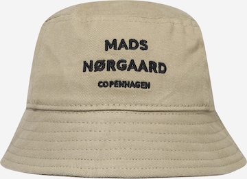 MADS NORGAARD COPENHAGEN Hat in Green: front
