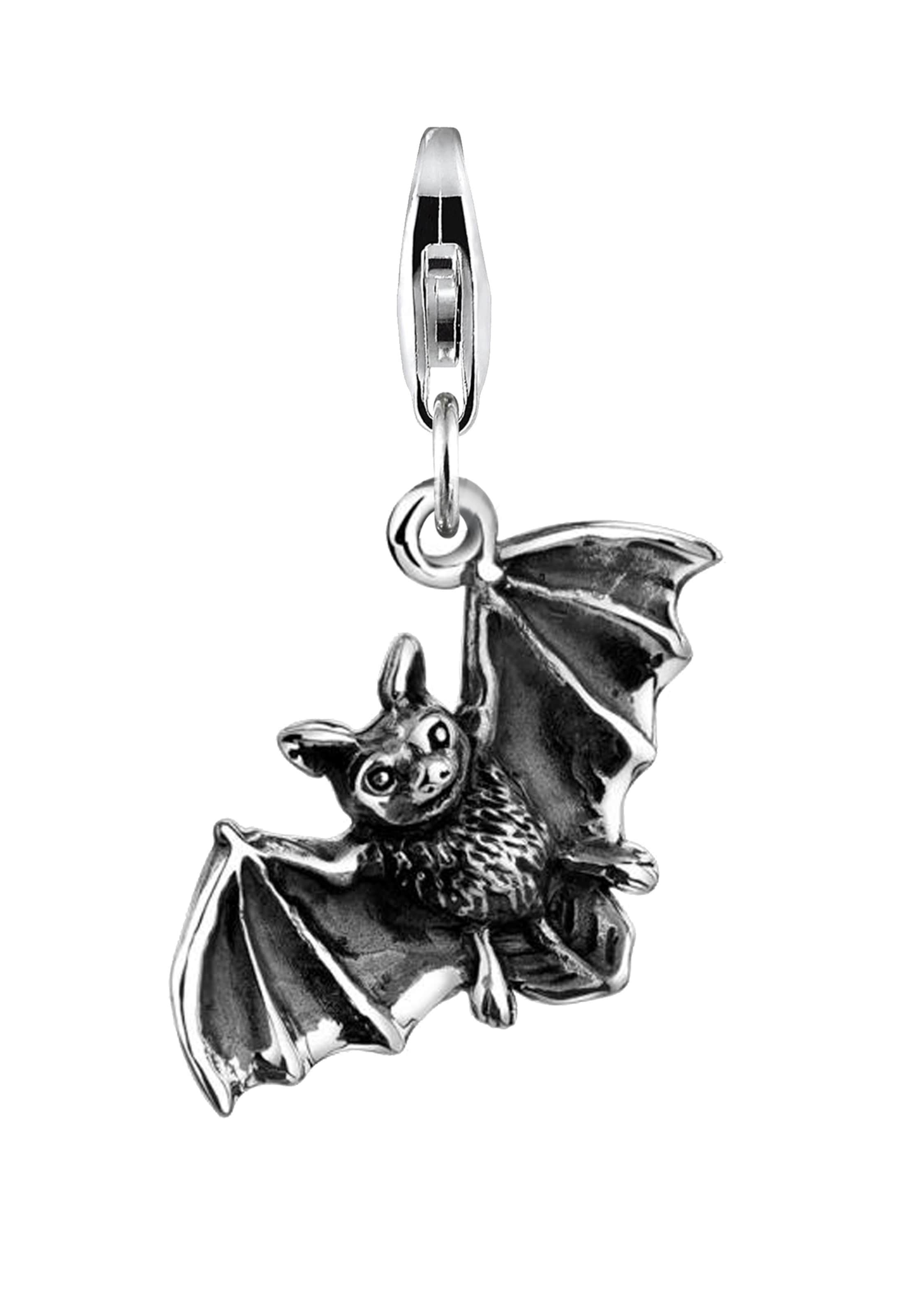 Nenalina Pendant 'Fledermaus' in Silver: front