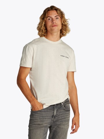 Tommy Jeans T-Shirt in Beige: Vorderseite