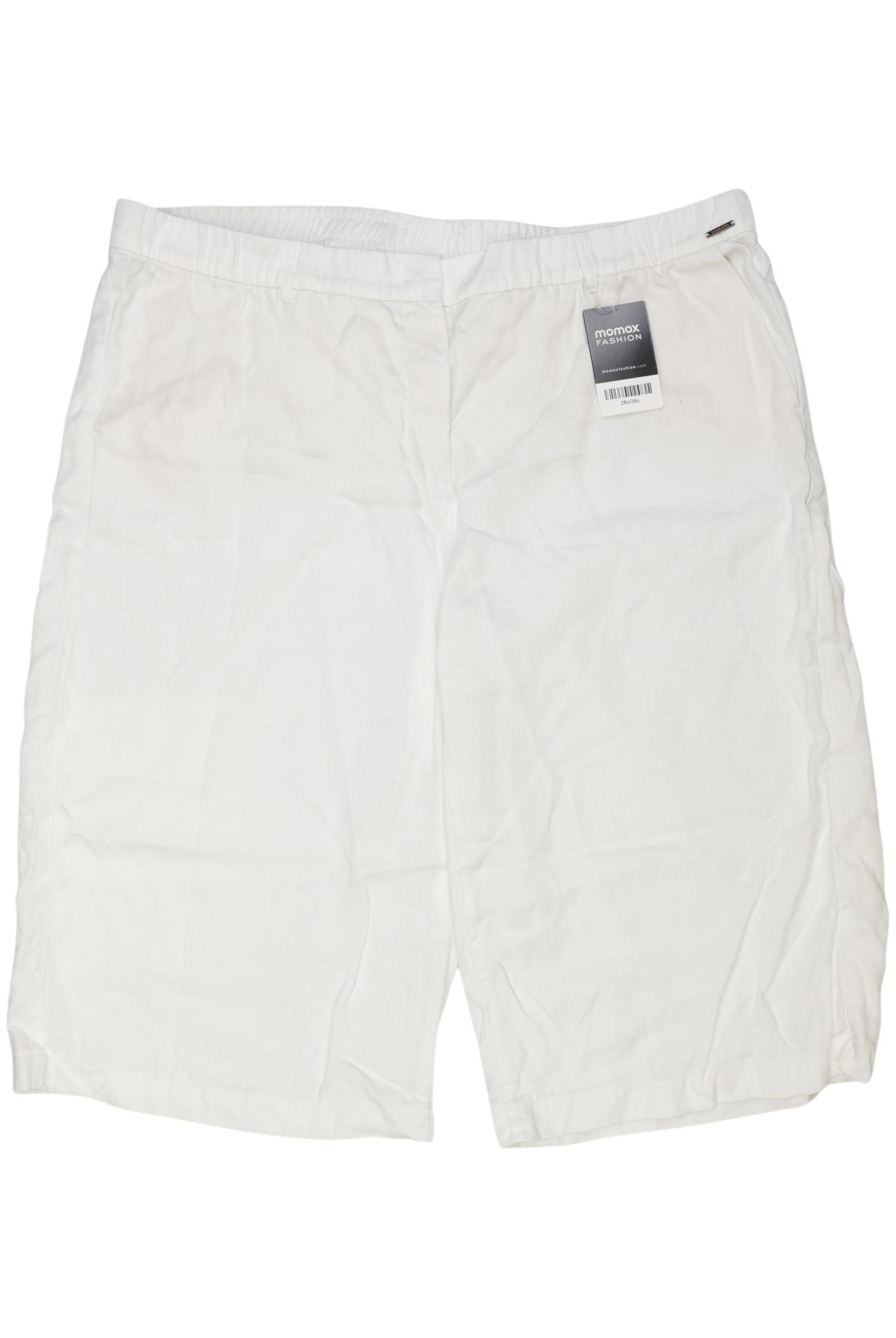 SAMOON Shorts in 4XL in White: front