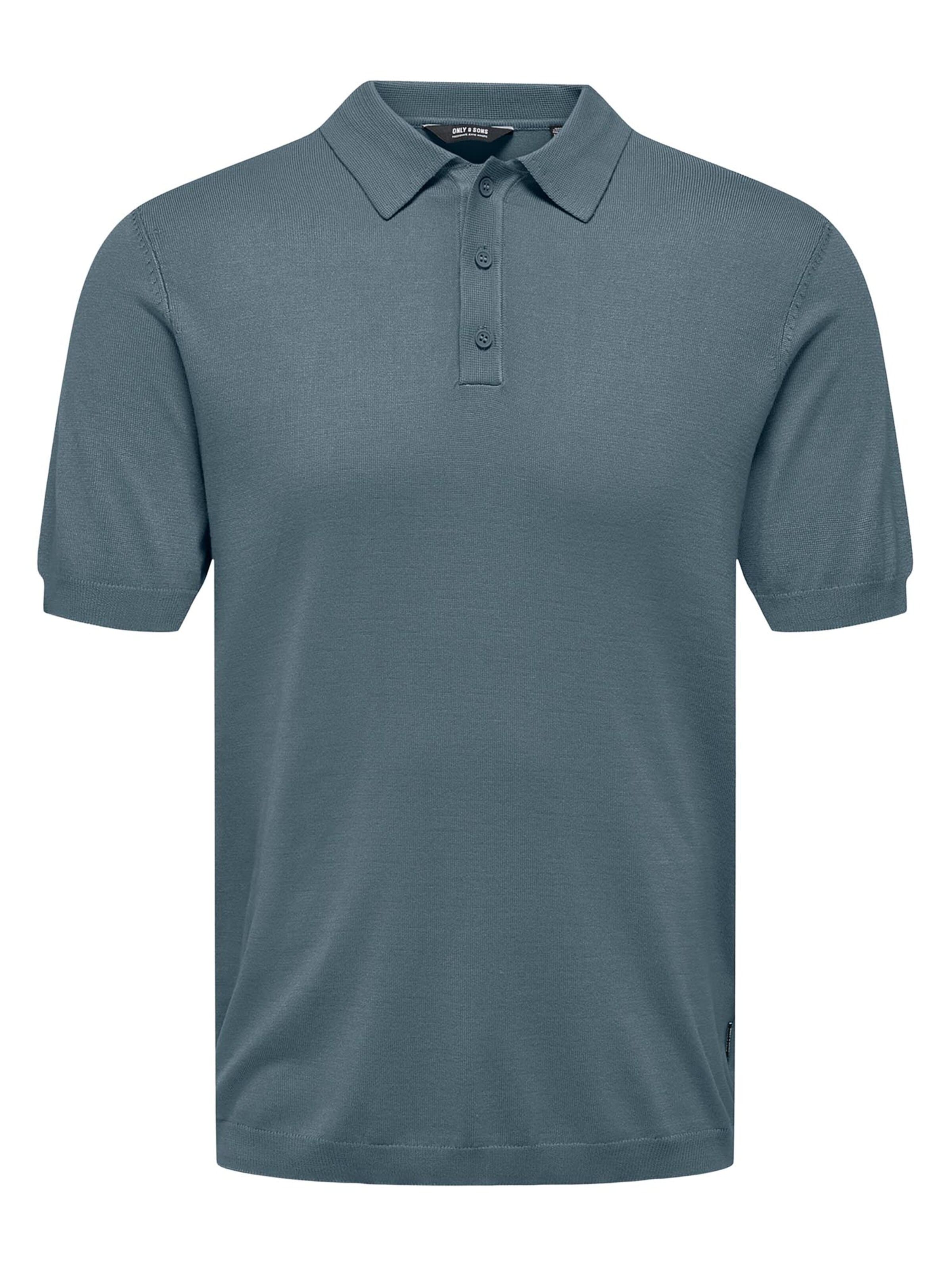 Only & Sons Shirt 'Wyler' in Blue: front