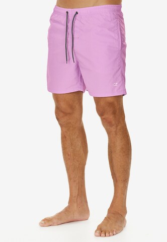 Cruz Regular Swimming Trunks in Purple: front