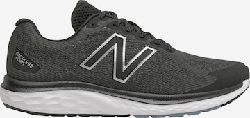 Scarpa da corsa '680' di new balance in nero: frontale