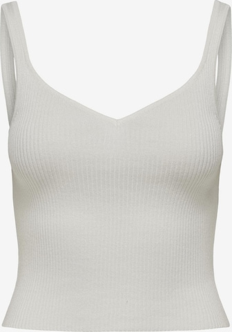 ONLY Knitted Top 'MIRI' in White: front