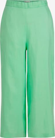Rich & Royal Wide leg Trousers in Green: front