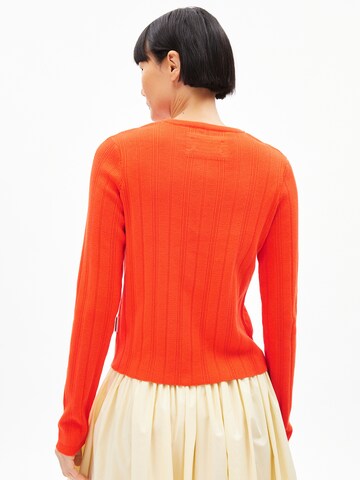 ARMEDANGELS Knit cardigan in Orange