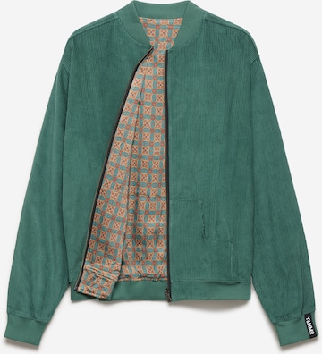 Yahmo Übergangsjacke 'Oskar' in Grün: Vorderseite