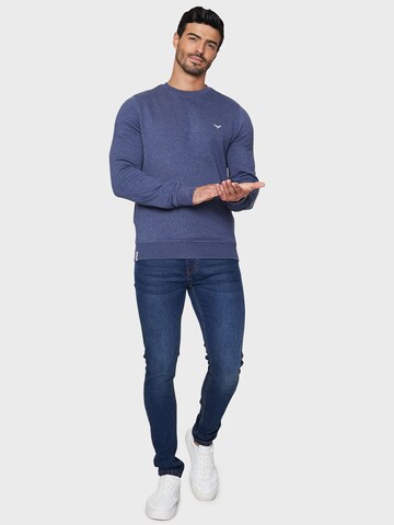 Threadbare Sweatshirt 'Satsuma' in Blau