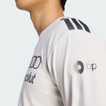 T-Shirt fonctionnel 'Audi Revolut F1 Team Engineers & Marketing' ADIDAS PERFORMANCE en blanc