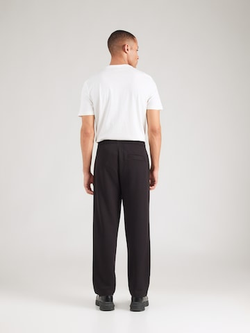 HUGO - Loosefit Pantalón 'Demsipant' en negro
