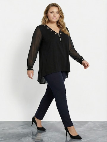 Stil Diva Blouse in Zwart