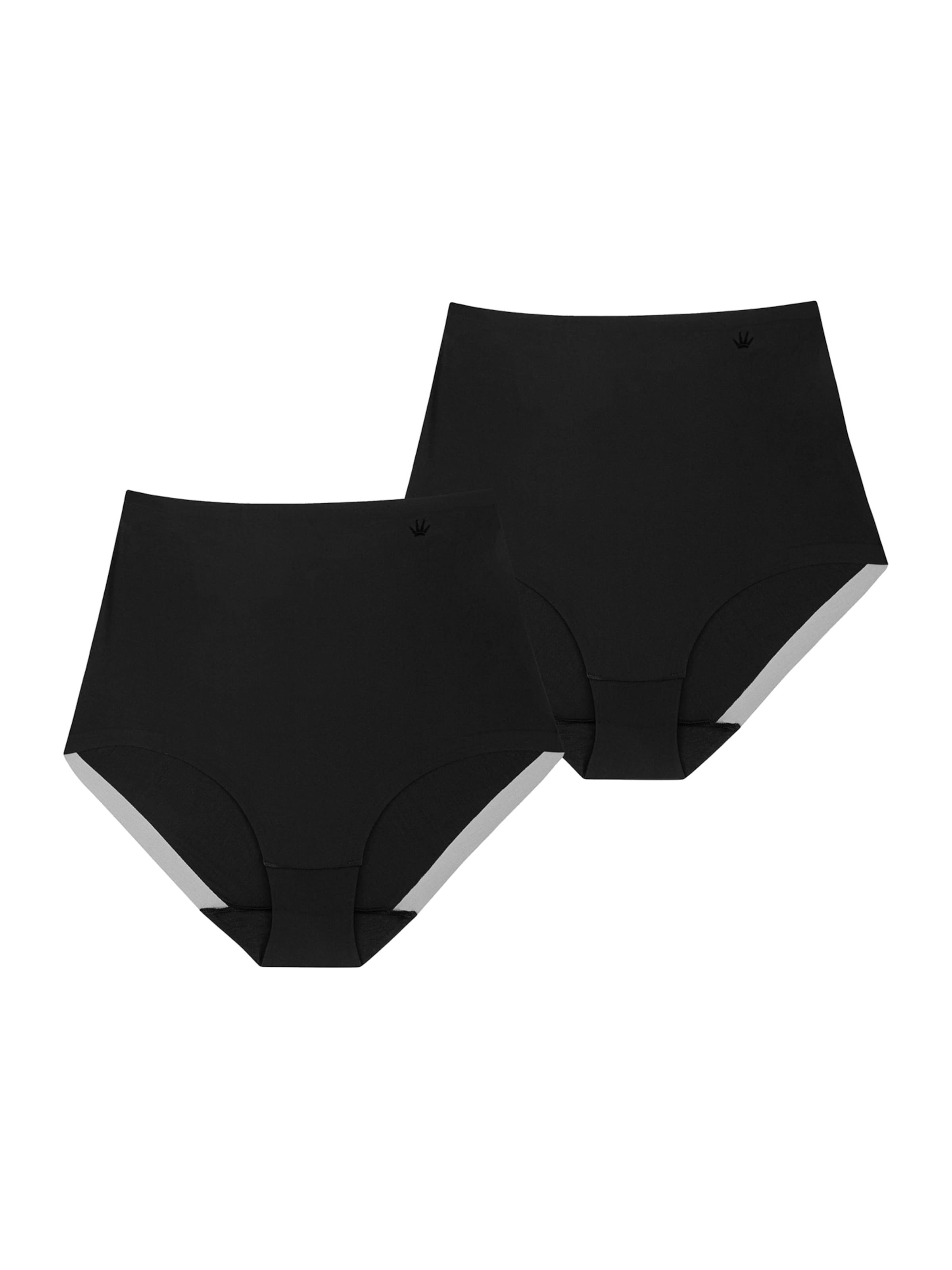 TRIUMPH Shapingslip ' Medium Shaping Series Highwaist ' in Zwart: voorkant