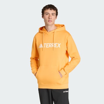 ADIDAS TERREX Sportsweatshirt 'TERREX' in Oranje: voorkant
