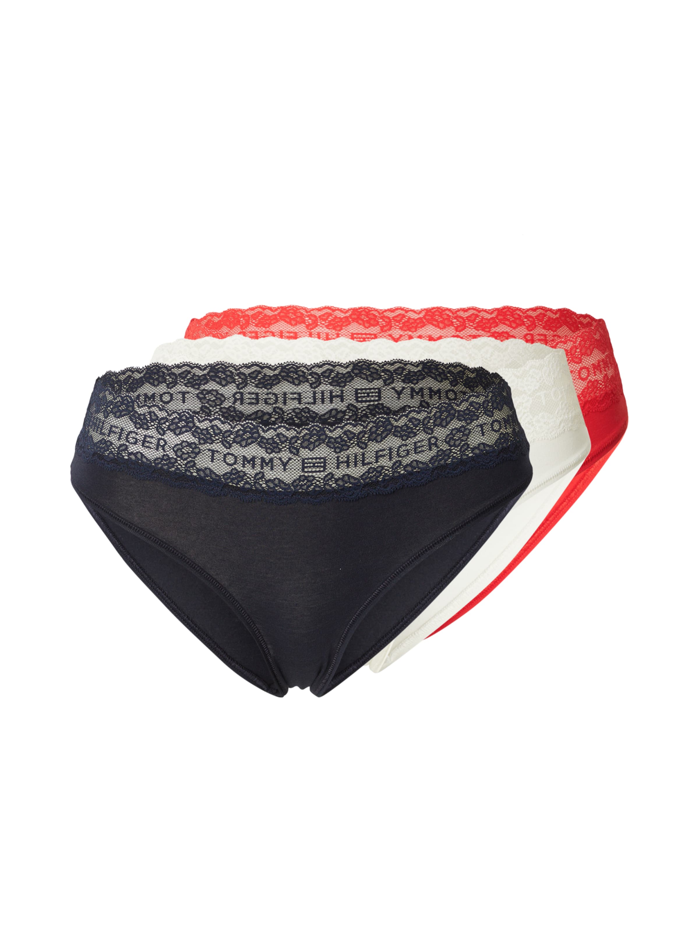 Slip costum de baie 'CHEEKY' de la Tommy Hilfiger Underwear pe albastru: față