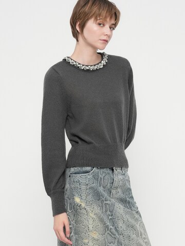 VILA Kampsun 'VIALICE', värv hall