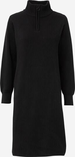 Rochie tricotat 'GERGORE' SKFK pe negru, Vizualizare produs