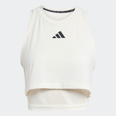 Sport top 'Cool Intensity' ADIDAS PERFORMANCE pe negru / alb, Vizualizare produs