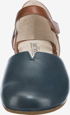 JOSEF SEIBEL Ballet Flats with Strap 'Fiona 67' in Blue