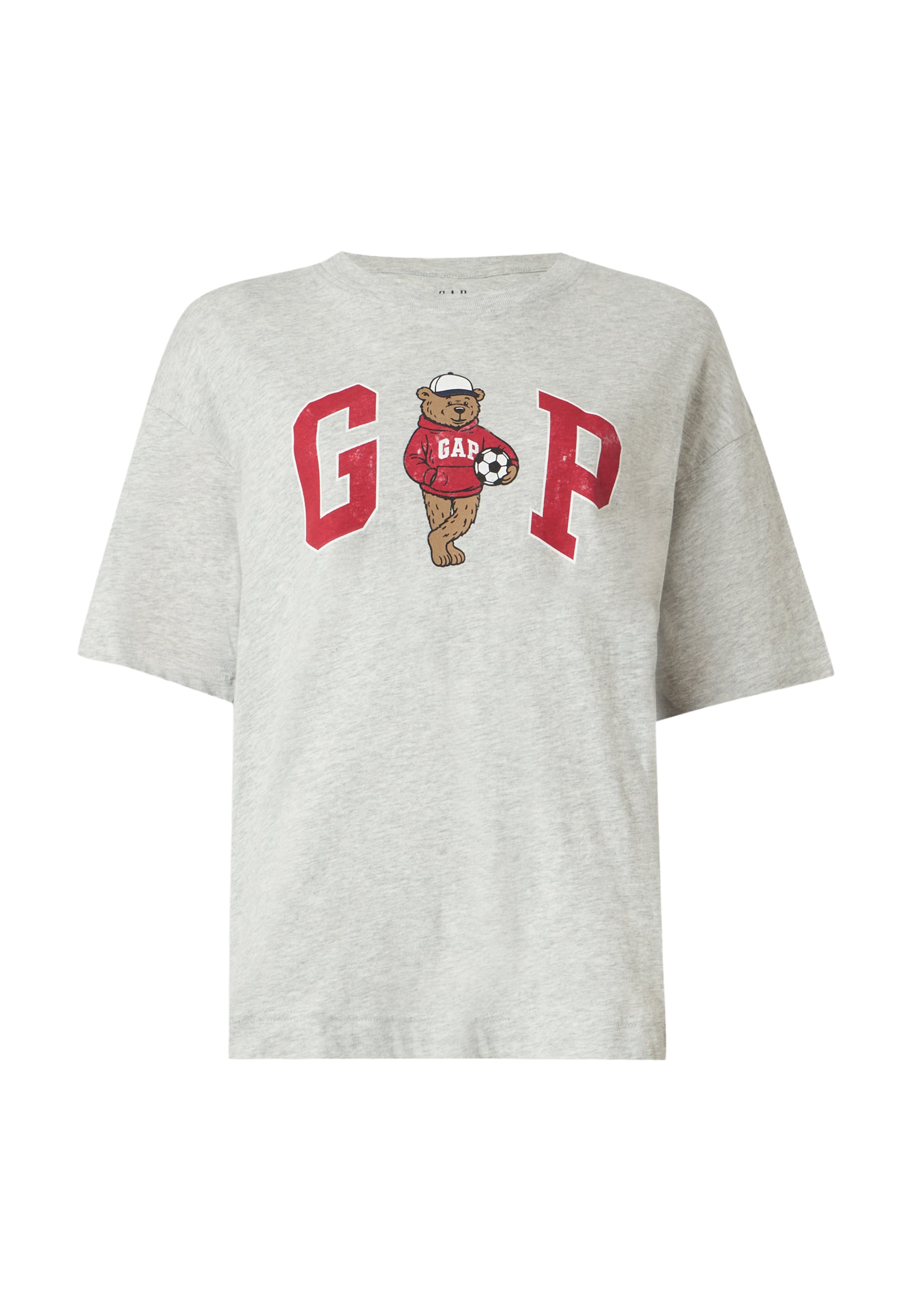 GAP T-Shirt 'BRANNAN' in Grau: Vorderseite
