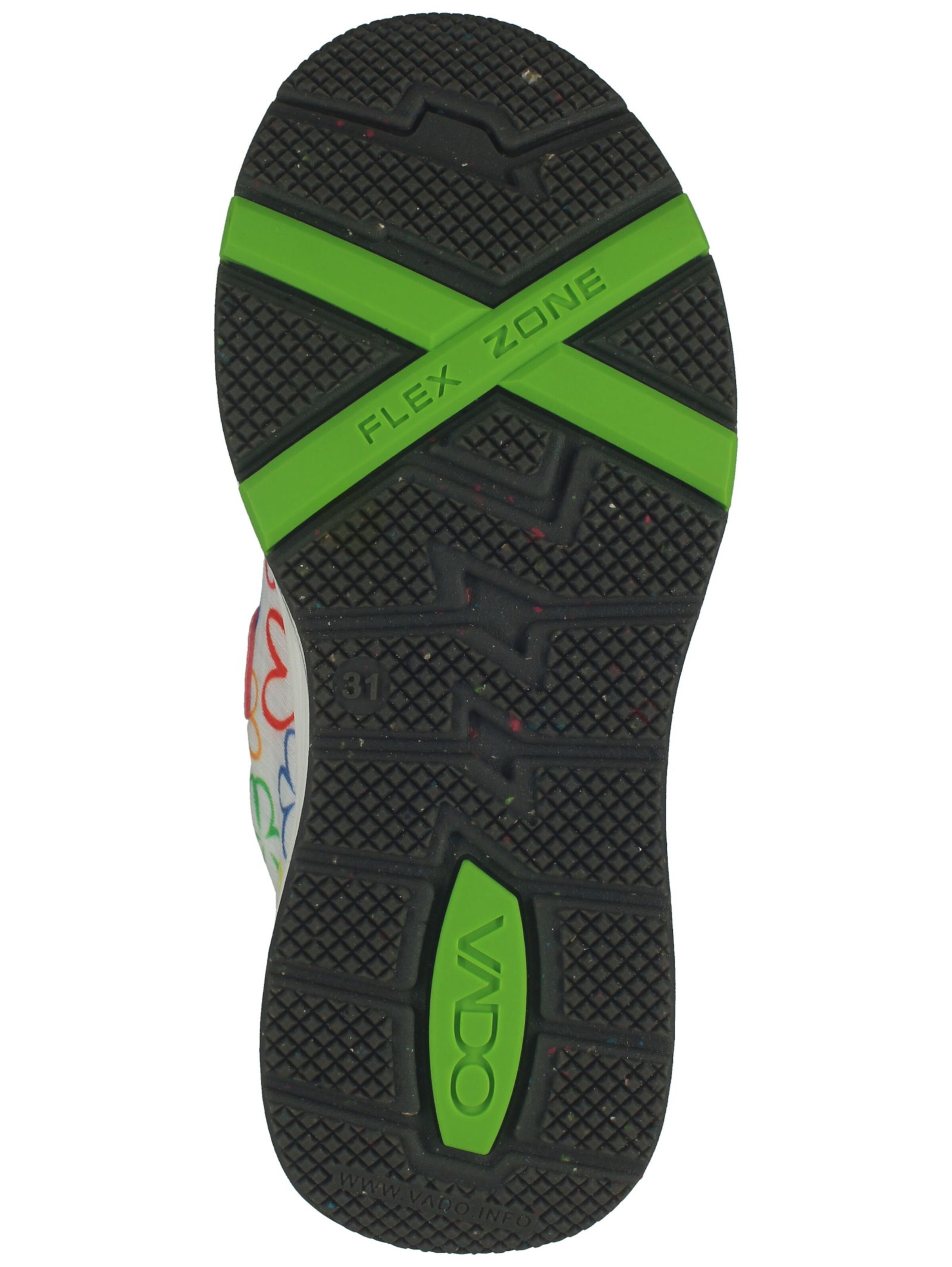 Vado Sneakers 'Smiley' in Wit