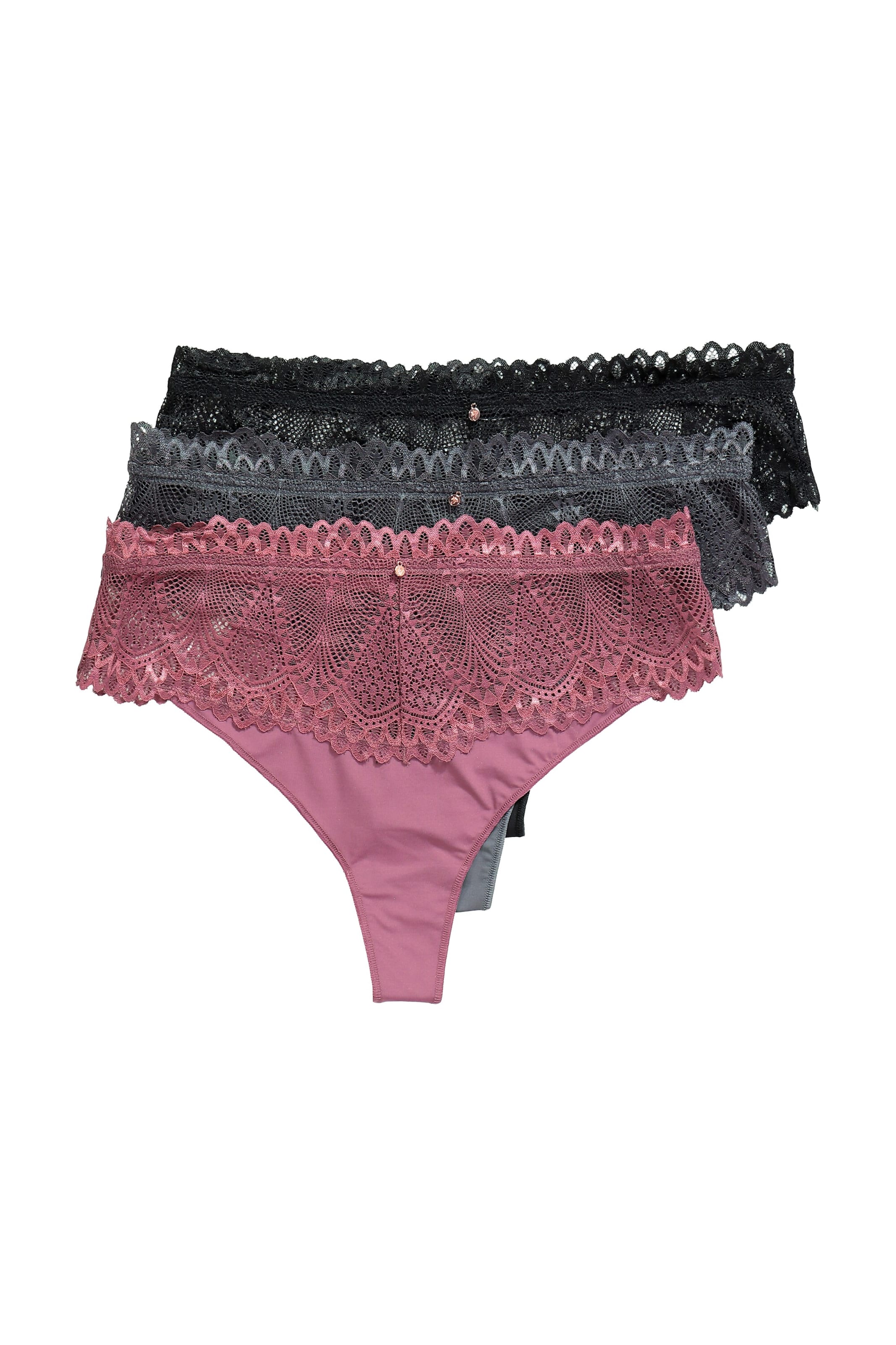 TruYou String in Grau: Vorderseite