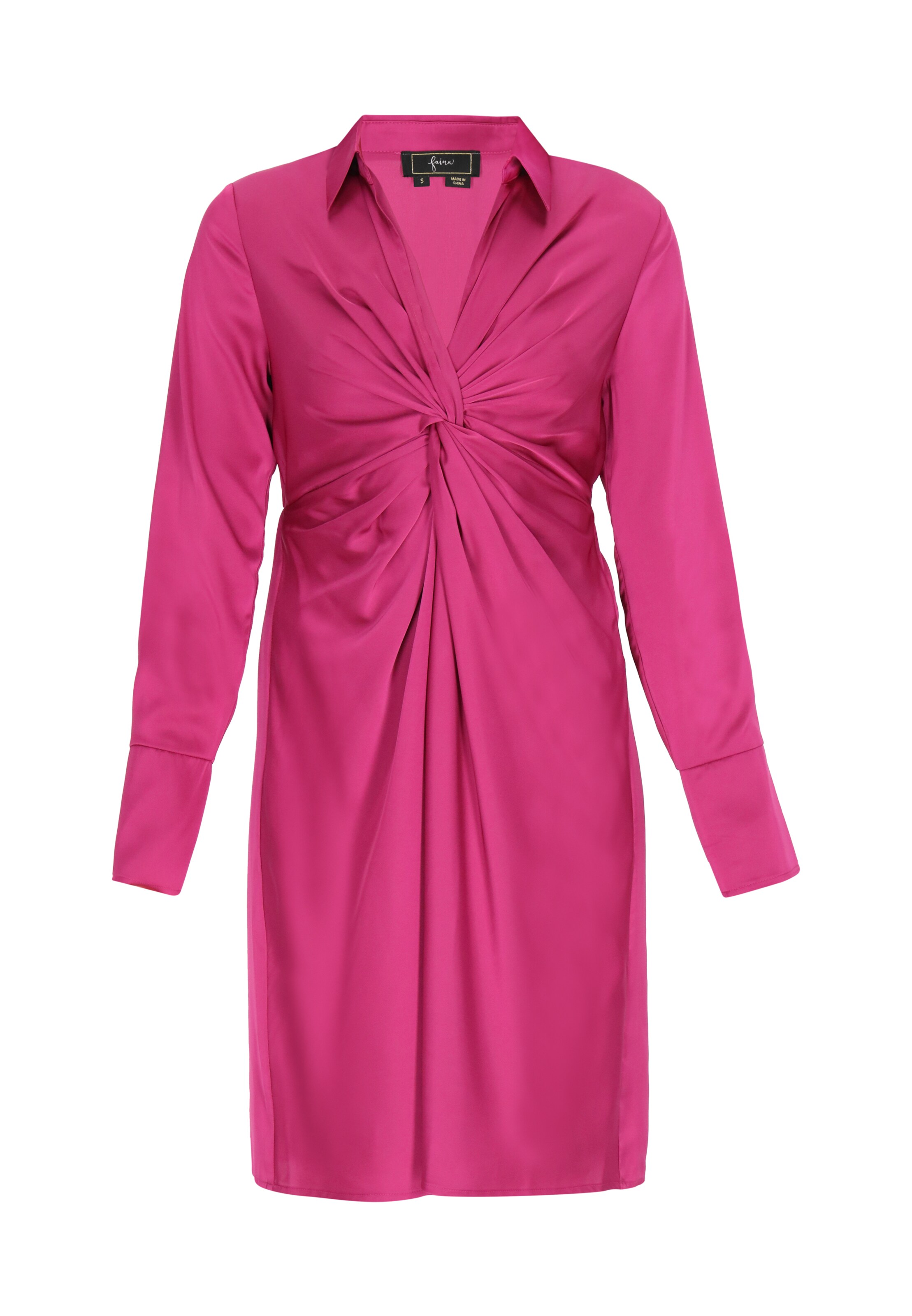 Robe faina en rose : devant