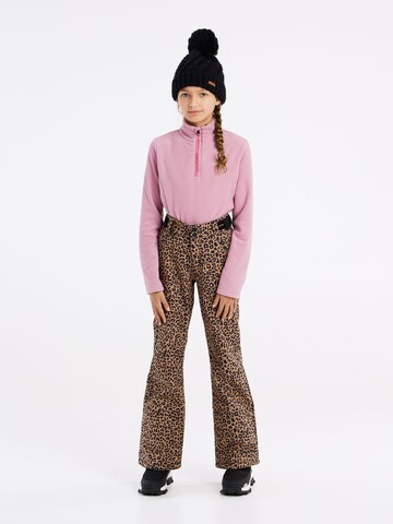 PROTEST Slimfit Sporthose 'PRTCLASSY 23 JR' in Braun