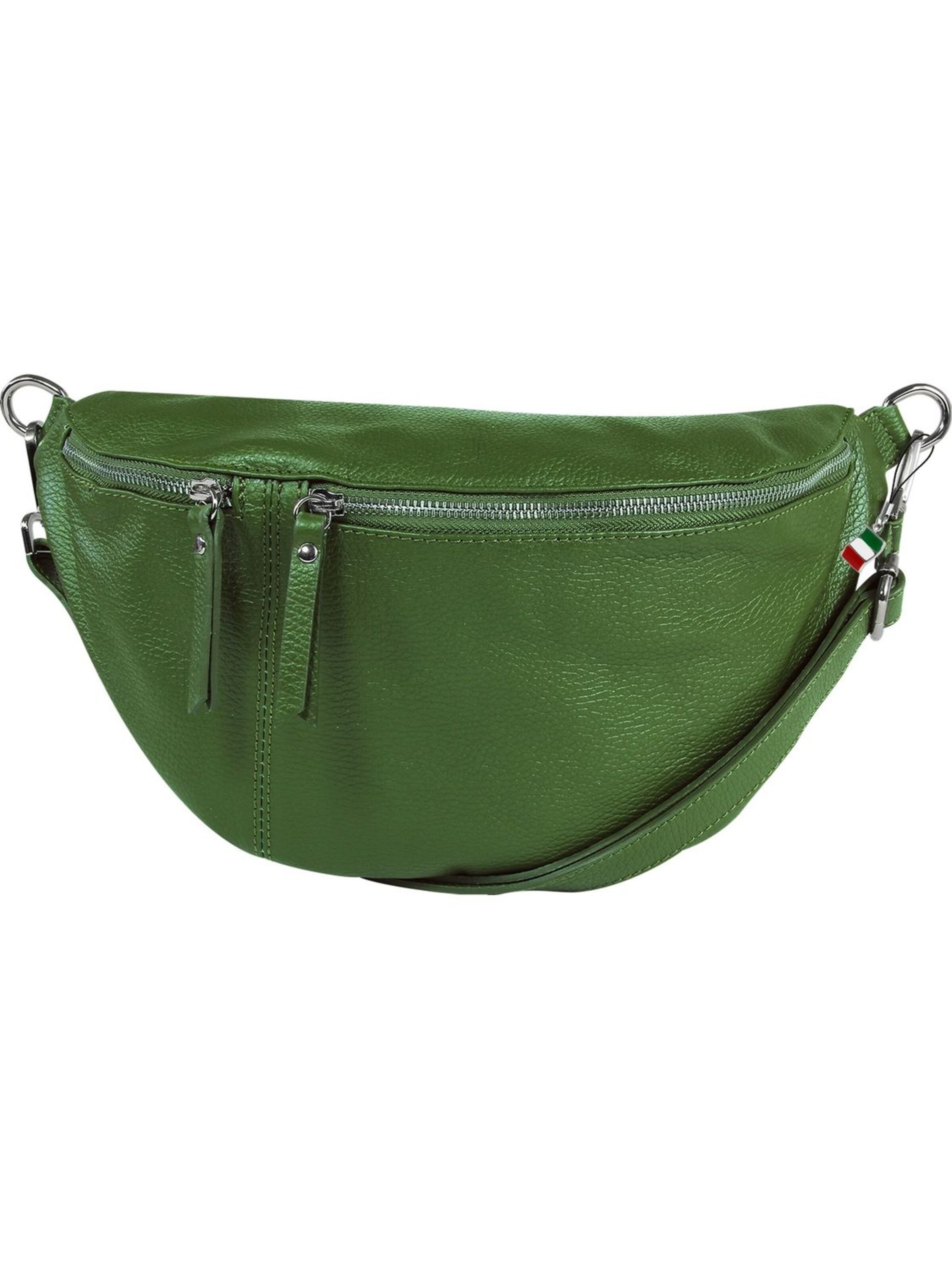 Florence Fanny Pack in Green: front