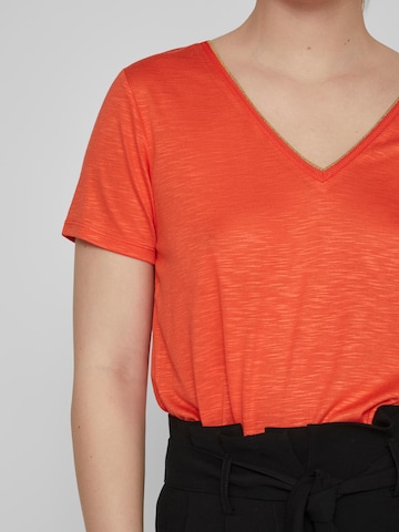 VILA Shirt 'VINOEL' in Orange