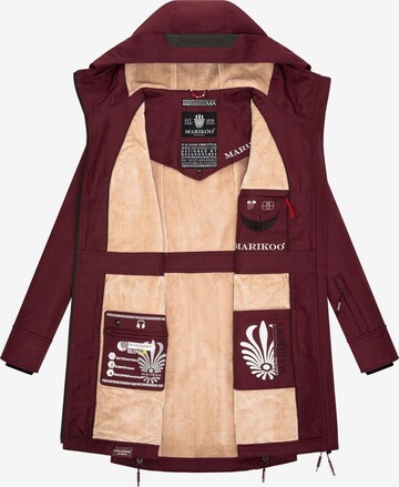 MARIKOO Between-seasons parka in Red